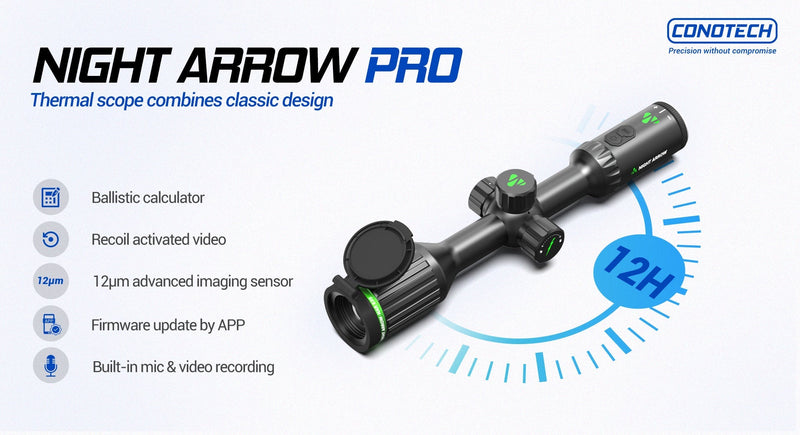 Conotech Night Arrow 635PRO Thermal Imaging Rifle Scopes