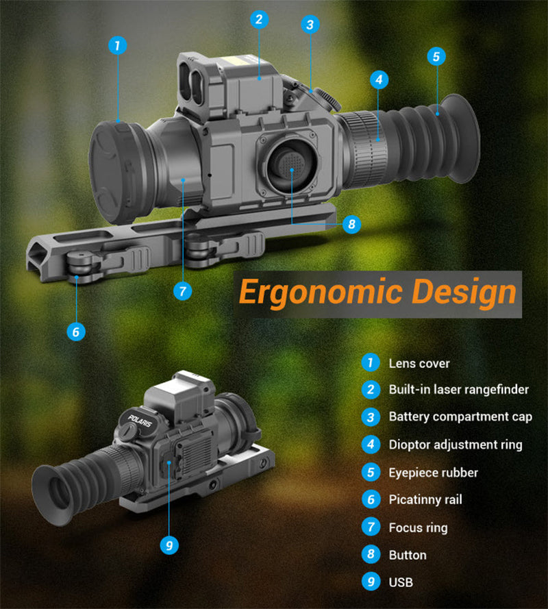 Conotech Polaris 350R Series Thermal Imaging Rifle Scope